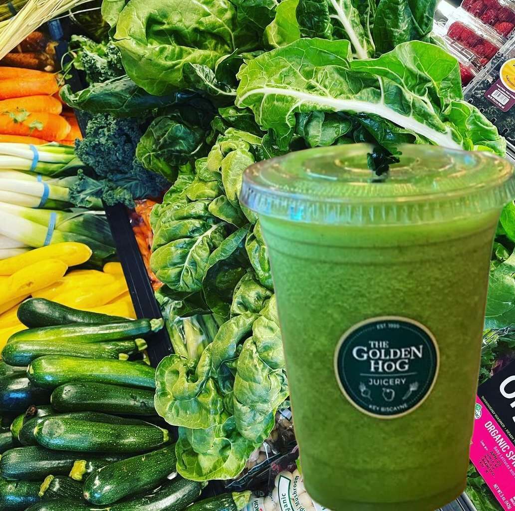Golden Hog green juicing.jpeg